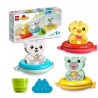 Lego duplo - il treno animale galleggiante 14pz multicolore [10965]