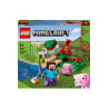 Lego minecraft la capanna della volpe 2 figurine multicolore [21178]
