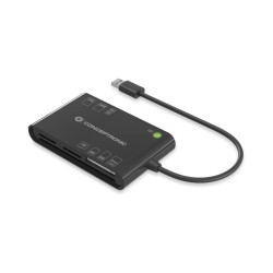 Lettore di smart card conceptronic usb 3.2/3.1 nero [bian01b]