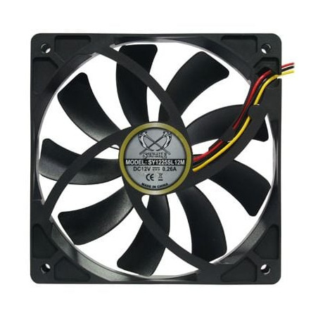 Ventola 120x120 scythe slip stream 1300 rpm [sy1225sl12lm-p]