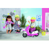 Zapf creation baby born city deluxe scooter per bambola 43cm [830215]