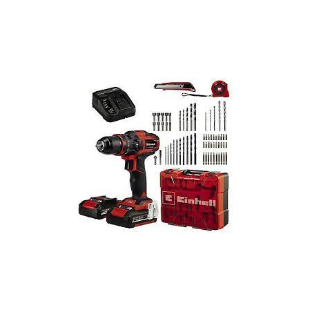 Trapano a percussione a batteria einhell te-cd 18/40 li-i