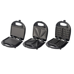 Tostapane blaupunkt sms611 3in1 750w nero/argento