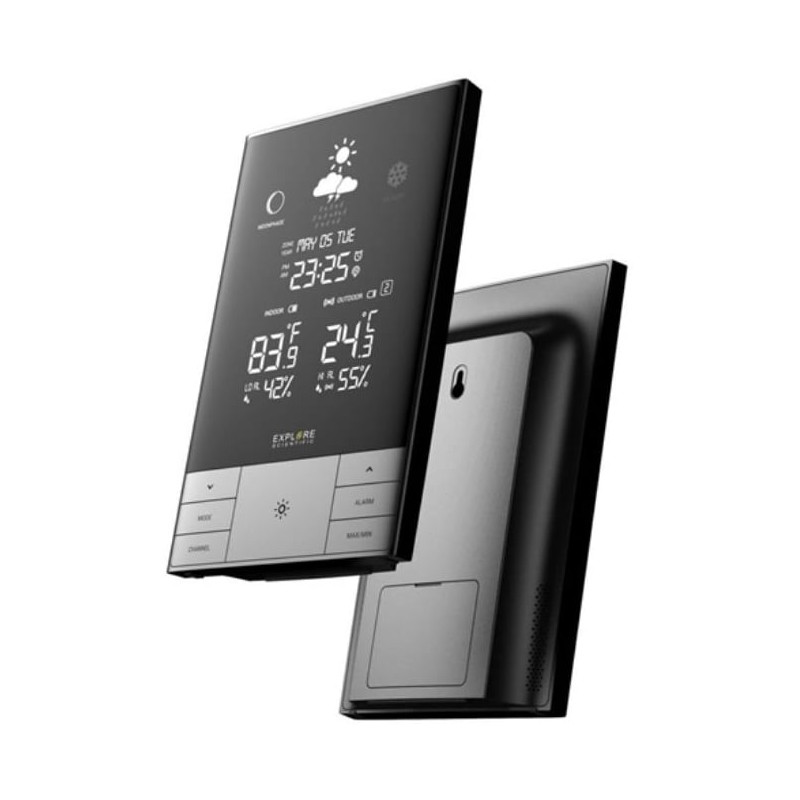 Stazione meteorologica barometro explore scientific wireless 3canali