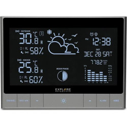 Stazione meteorologica barometro explore scientific wireless 3canali