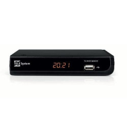 Decoder telesystem t2 ts unico dvb-t2 1xhdmi usb nero [21005331]