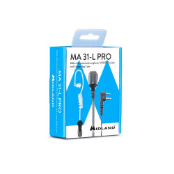 Ricetrasmittente auricolare midland ma31-l pro nero