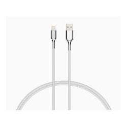 Cavo lightning cygnhett usb-a/lightning 12w 2m bianco [cy2686pccal]