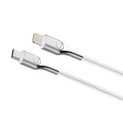 Cavo cygnett ligthing usb-c bianco [cy2802pcccl]