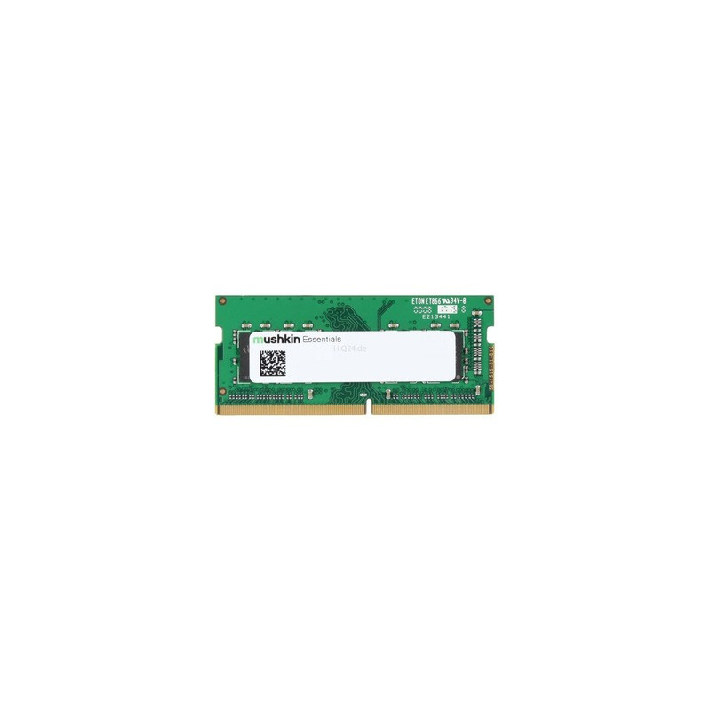 Ram so-dimm ddr4 16gb mushkin essentials 3200mhz/cl22/1.2v/verde