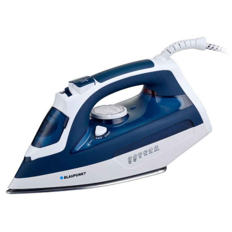 Ferro da stiro blaupunkt vapore 2600w blu/bianco [hsi801]