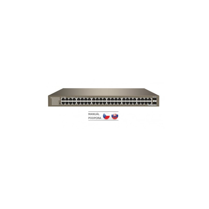 Switch tenda teg1050f gigabit con sfp 10/100/1000 rj45 +2 1000m 48-porte