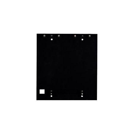 Piastra posteriore 2n 2x2 moduli 214x234mm nero [9155064]