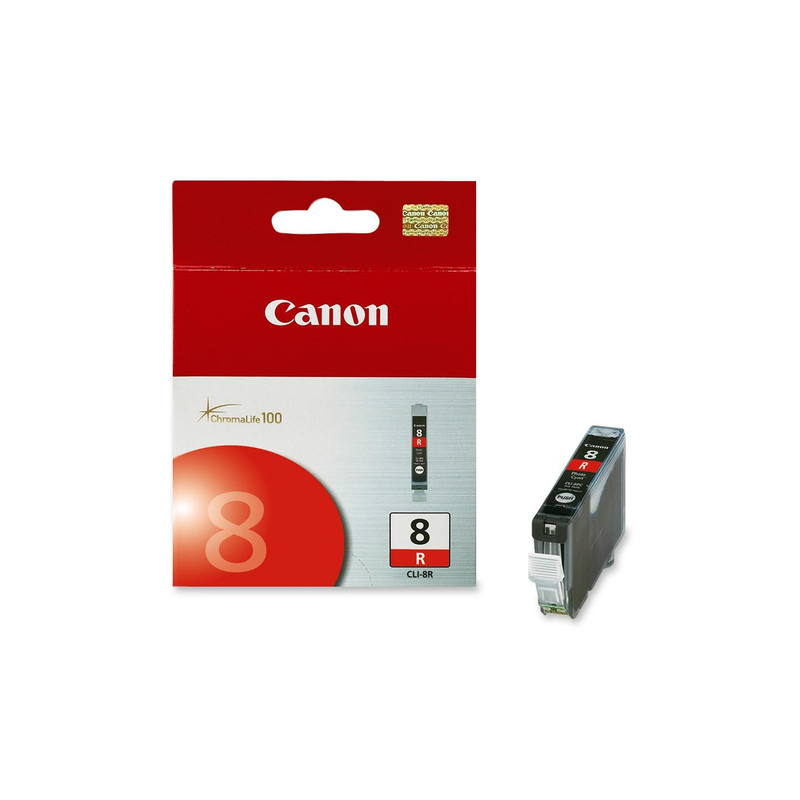 Cartuccia canon cli-8r rosso [0626b001aa]