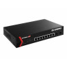 Switch edimax 8 porte 10/100/1000 nero [gs-5208plg v2]
