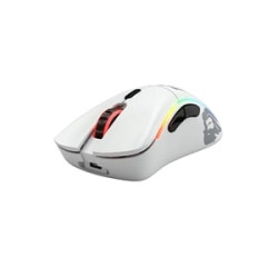 Mouse gaming glorious pc gaming race model d wireless 1m bianco opaco