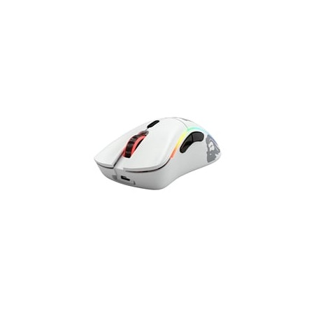 Mouse gaming glorious pc gaming race model d wireless 1m bianco opaco