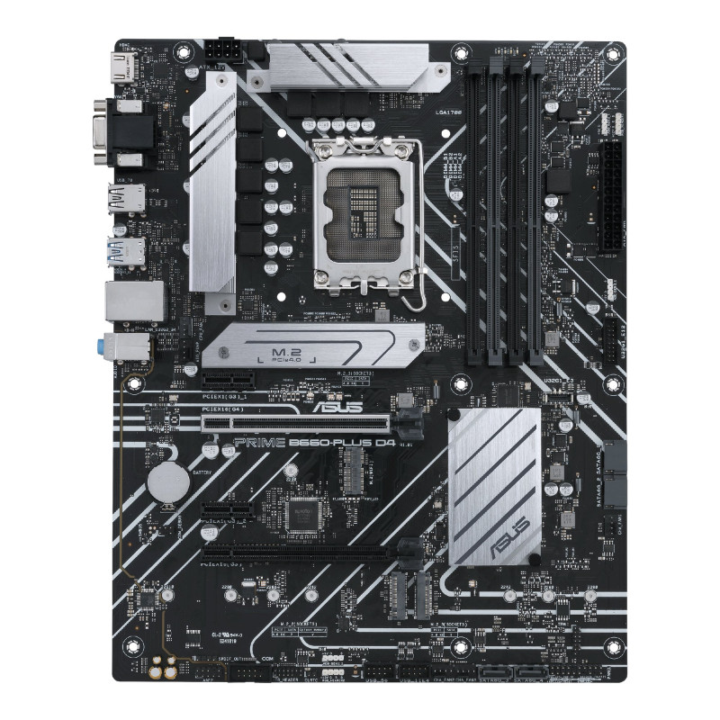 Scheda madre asus prime b660-plus d4 b660 [90mb18x0-m0eay0]