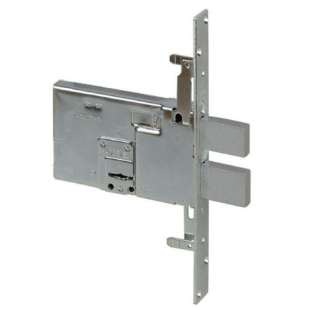 Serratura doppia mappa cisa da infilare ferro argento [57336.70.0]