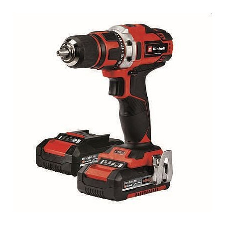 Trapano avvitatore a batteria einhell te-cd 18/40-1 li 2x1.5ah