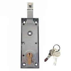 Serratura zincata per porte basculanti fasem [110/cc]