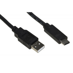 Cavo usb link 2.0 "a" maschio tipo-c 28+24awg 1m [lkc2010h]