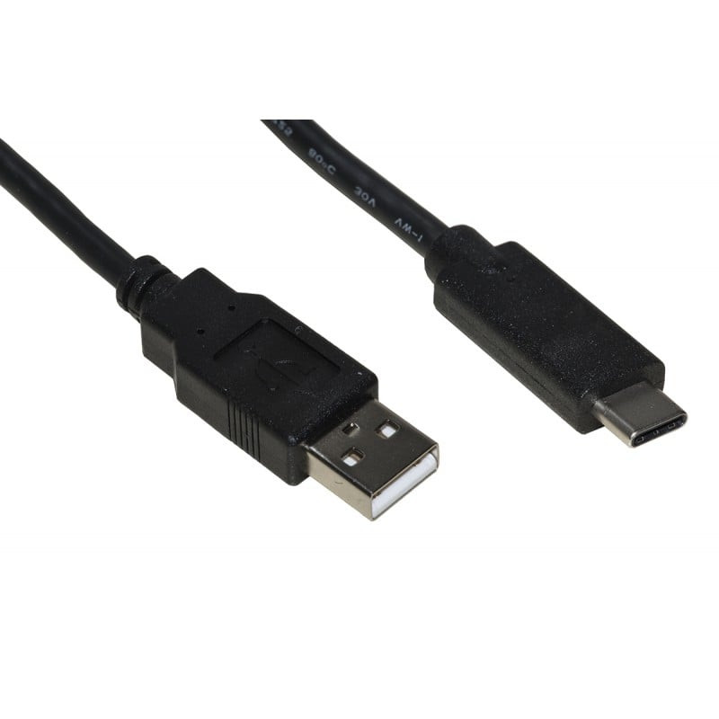 Cavo usb link 2.0 "a" maschio tipo-c 28+24awg 1m [lkc2010h]