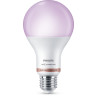 Lampadina led philips smart color goccia smerigliata a67 e27 100w