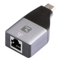 Adattatore convertitore techly usb-c a rj45 ethernet gigabit