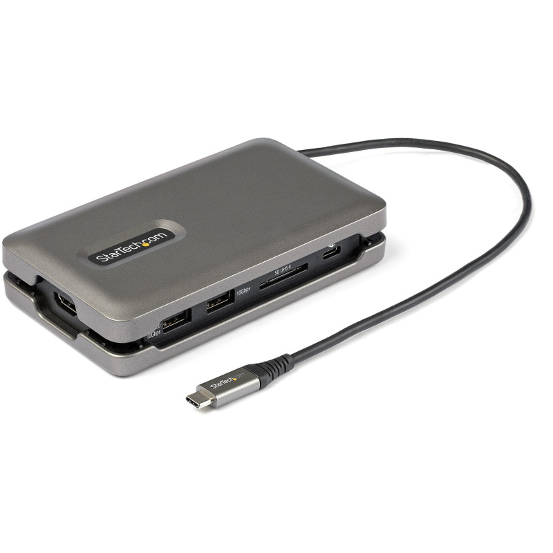 Adattatore startech.com usb c a hdmi 2.0 4k 60hz 100w pd grigio [dkt31csdhpd3]