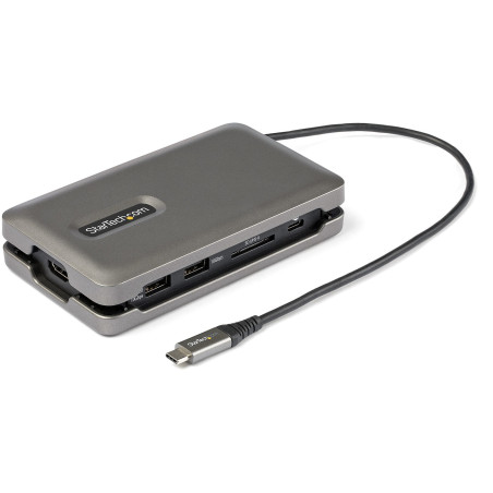 Adattatore startech.com usb c a hdmi 2.0 4k 60hz 100w pd grigio [dkt31csdhpd3]
