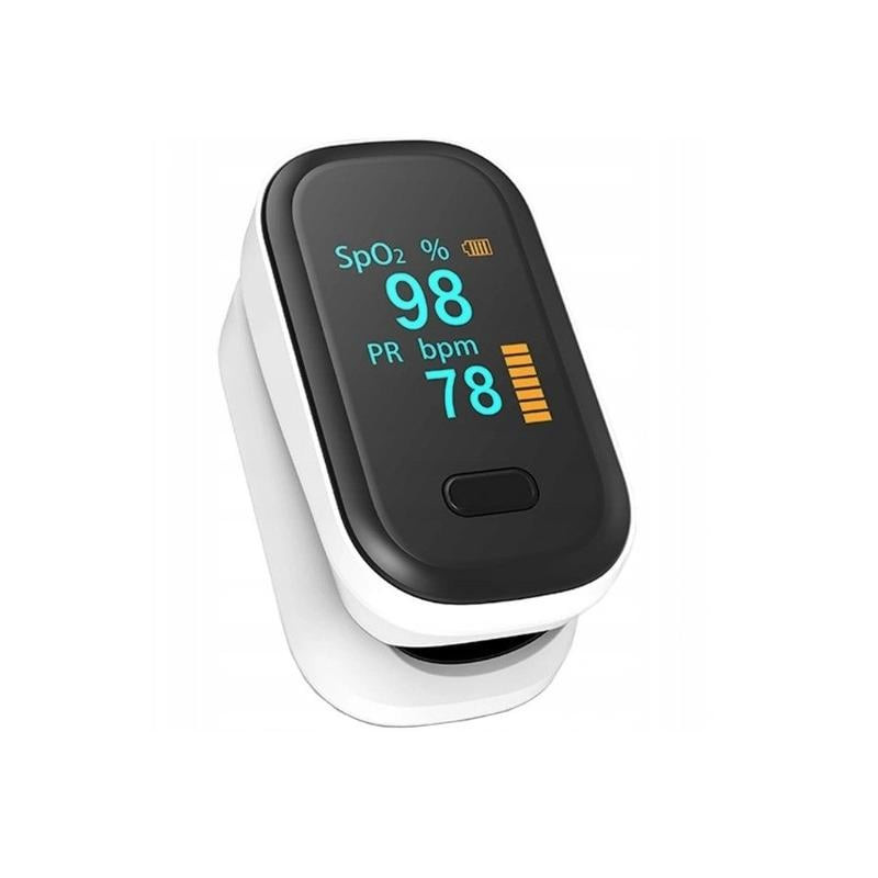 Pulsossimetro oromed nero/bianco [oro-oximeter white]