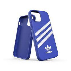 Custodia adidas samba per iphone 13 mini blu/bianco [47082]