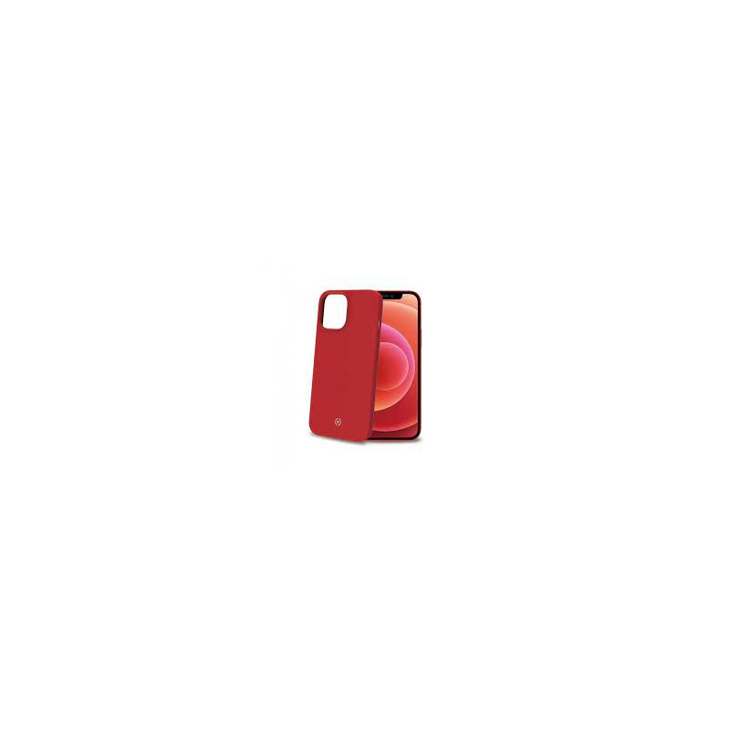 Custodia celly feeling per iphone 12/12 pro rosso [feeling1007rd]
