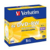 Confezione dvd+rw vderbatim 4,7 gb pcs [43229]