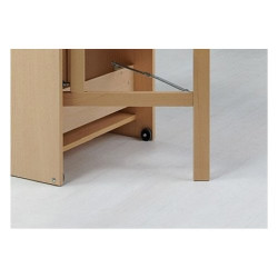 Kit ruote foppapedretti asse stiro gummate nero 7010112300