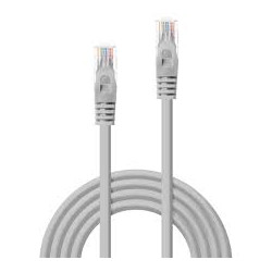 Cavo di rete lindy cat.5 u/utp 5m grigio [48365]