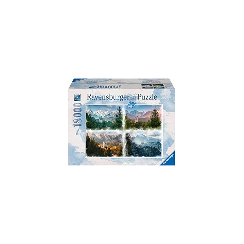Puzzle ravensburger un castello attraverso le stagioni 18000pz [16137]