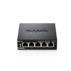 Switch d-link 5 porte 10/100/1000 mbps dgs-105 [dgs-105]