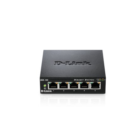Switch d-link 5 porte 10/100/1000 mbps dgs-105 [dgs-105]