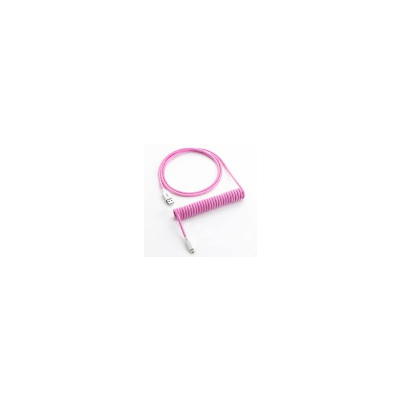 Cavo a spirale per tastiera cablemod usb-a/usb-c 1.50m rosa