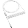 Cavo a spirale per tastiera cablemod usb-a/usb-c 1.50m bianco