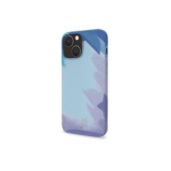 Custodia celly watercolor per iphone 13 multicolore [watercol1007bl]
