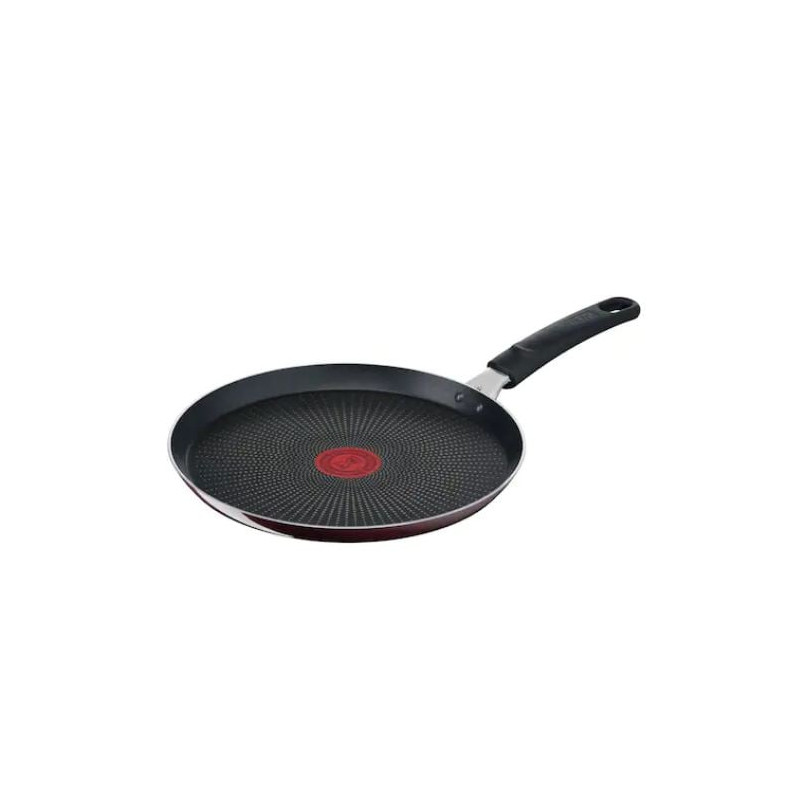 Crepiera tefal resist intense 25cm rosso/nero [d52210]