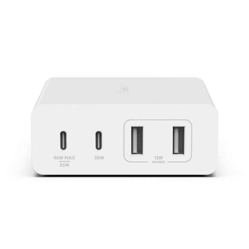 Alimentatore da rete belkin 4 porte usb 108w [wch010vfwh]