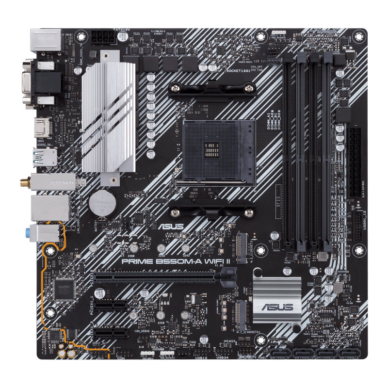 Scheda madre asus prime b550m-a wifi ii am4 micro atx [90mb19x0-m0eay0]