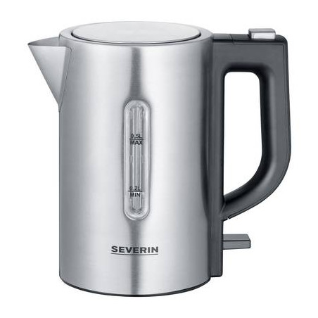 Bollitore severin wk 3647 senza filo senza acciaio inox 1l nero [3647]