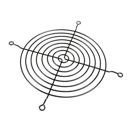 Griglia ventola kolink classic 140mm nero [fgr-140b]