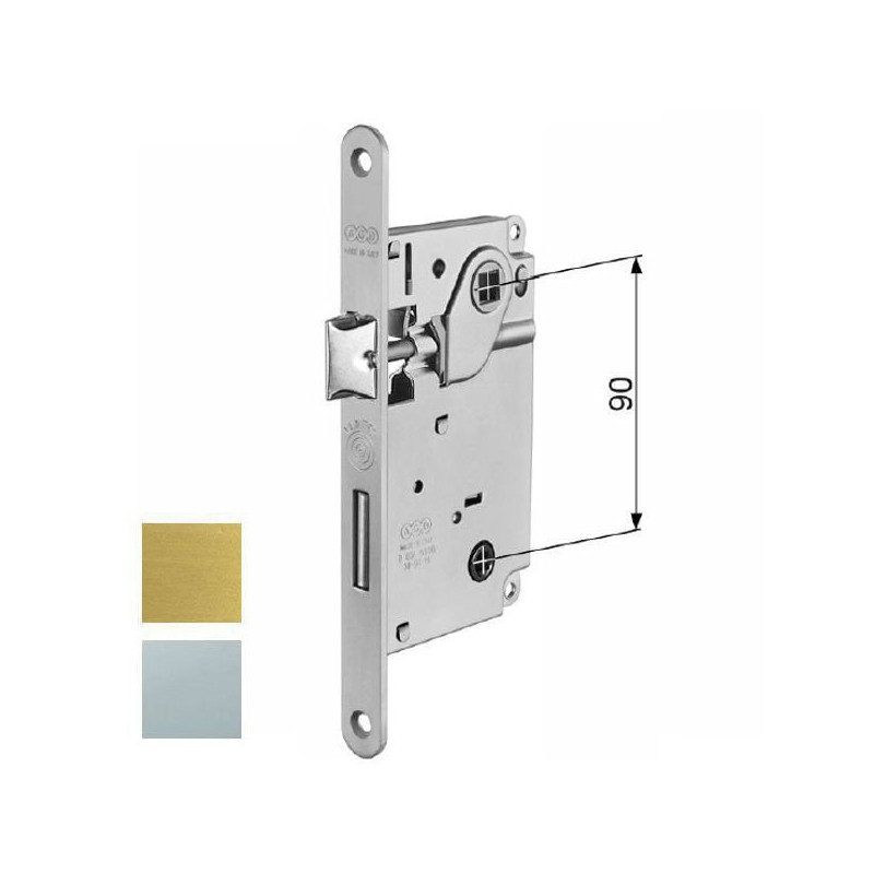 Serratura infilare legno agb serrature 18x196mm [b01006.50.22]