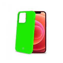 Custodia celly per iphone 13 pro max cromo fluo verde [cromo1009gnf]